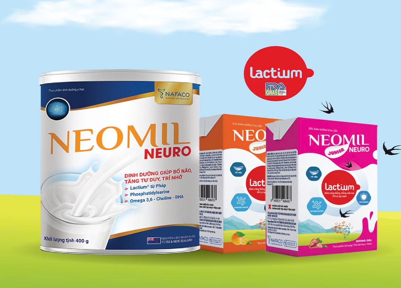 Neomil Neuro Junior- Món quà dinh dưỡng hoàn hảo cho sự phát triển toàn diện của trẻ