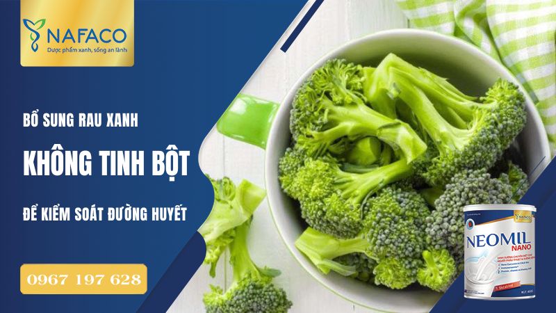 Các loại rau như cải bó xôi, cải xoăn, bông cải xanh, dưa leo, rau muống… giàu chất xơ, ít calo và có chỉ số đường huyết thấp