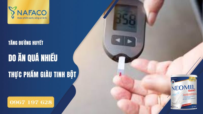 Ăn quá nhiều thực phẩm giàu tinh bột, đường: như cơm trắng, bánh ngọt, nước ngọt có gas